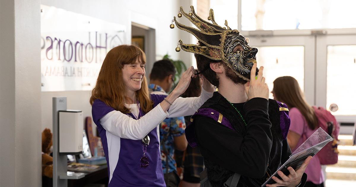 Dr. Rebecca Linam, a Professor in the UNA Department of Foreign Languages, said Mardi Gras is referred to as the fifth season of the year in many countries.